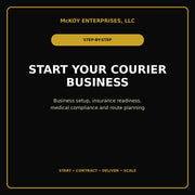McKoy Courier Business Startup Kit | Guide + Contracting Directory