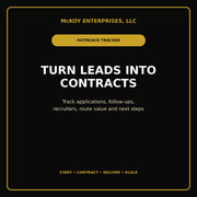 McKoy Courier Business Startup Kit | Guide + Contracting Directory