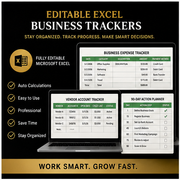 McKoy Business Launch Kit | Business Startup Workbook & Trackers