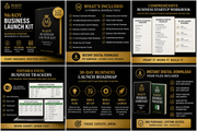 McKoy Business Launch Kit | Business Startup Workbook & Trackers