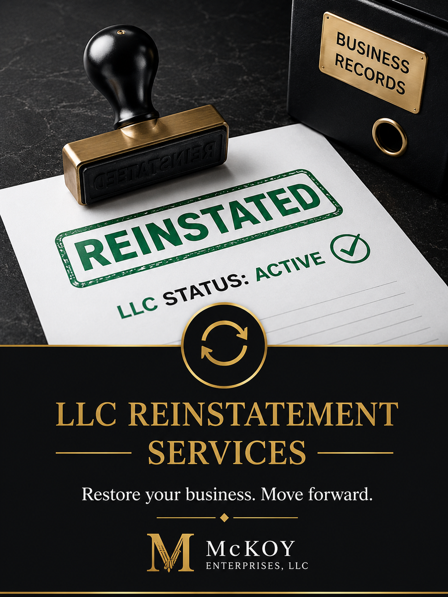 LLC Reinstatement Services