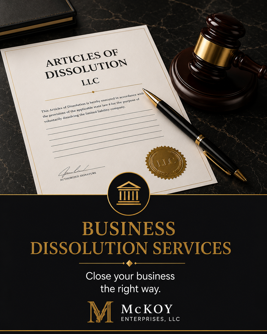 Business Dissolution Services